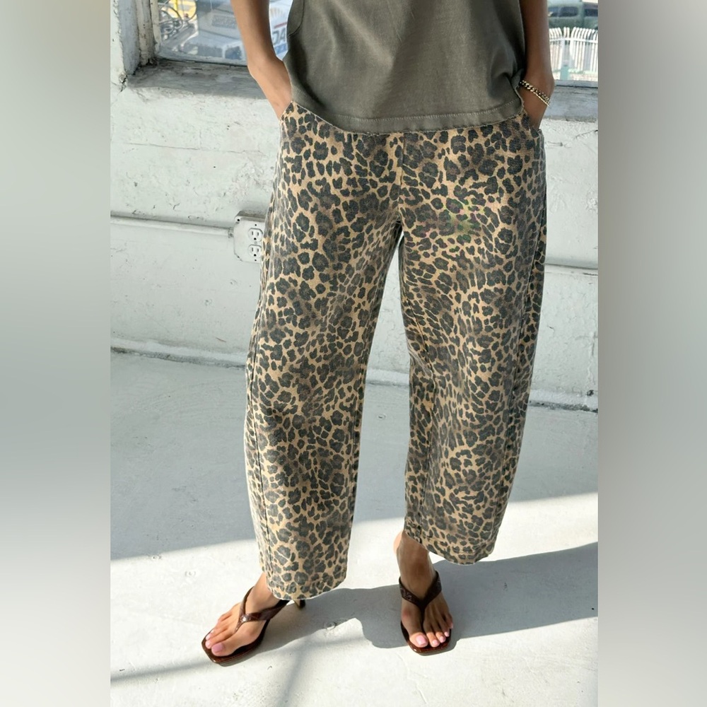 Le Bon Shoppe Leopard Arc Pants